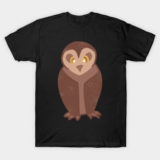 The Owl House Inspired Brown Owl Design T-Shirt